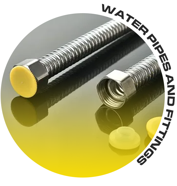 Tubos de água e acessórios